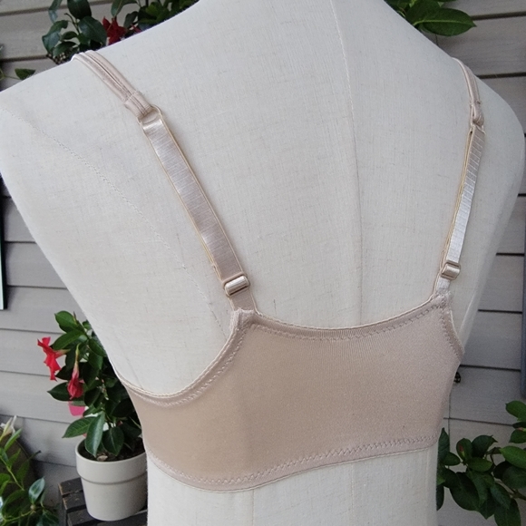 SECRET TREASURES ♡ Sweet Frosted Taupe Thick Padded Front Clasp Push Up Bra 34C - Picture 6 of 17